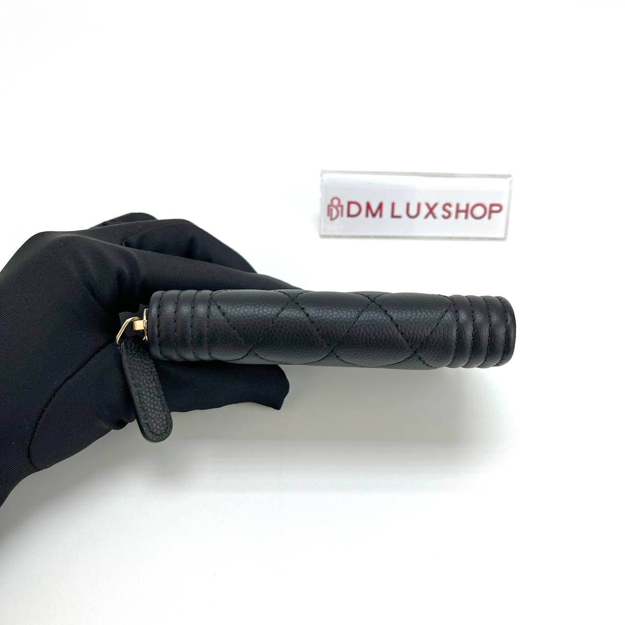 Chanel Boy Black Caviar Small Wallet (Serial 23)