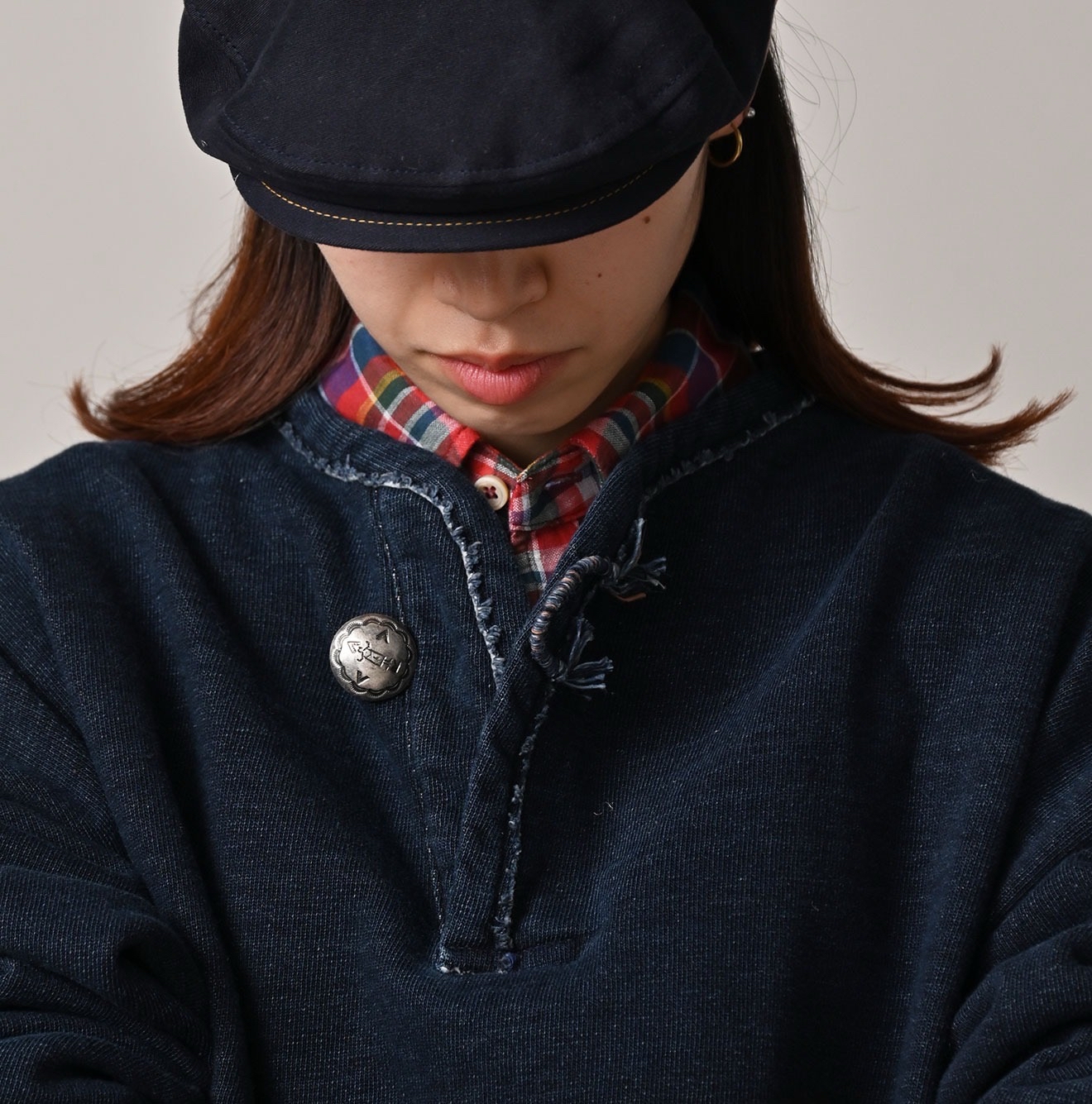【 Freak’s Store 】 No.1390 民族 Denim Sweater