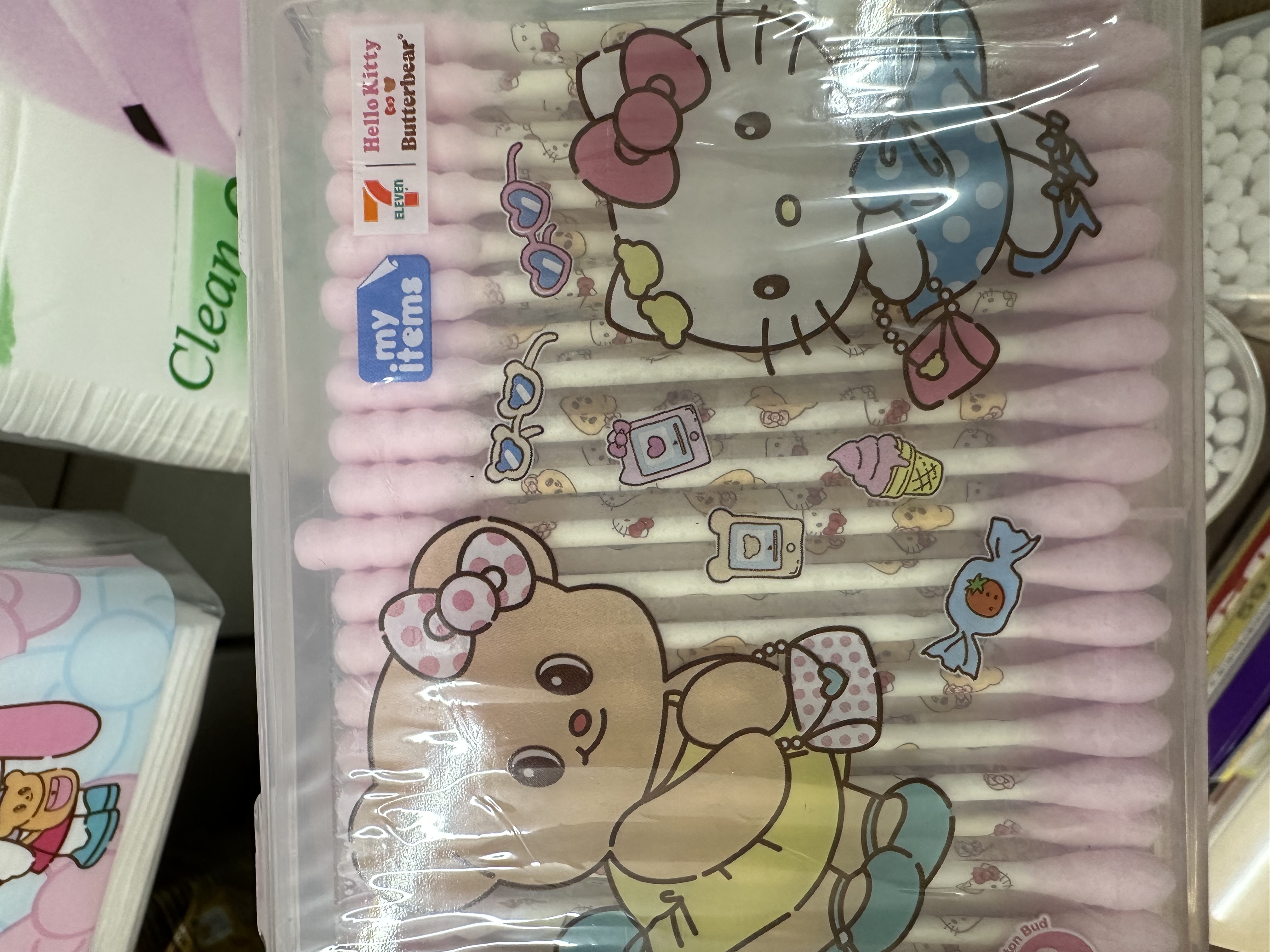 7-11 x Butter Bear 棉花棒 100入