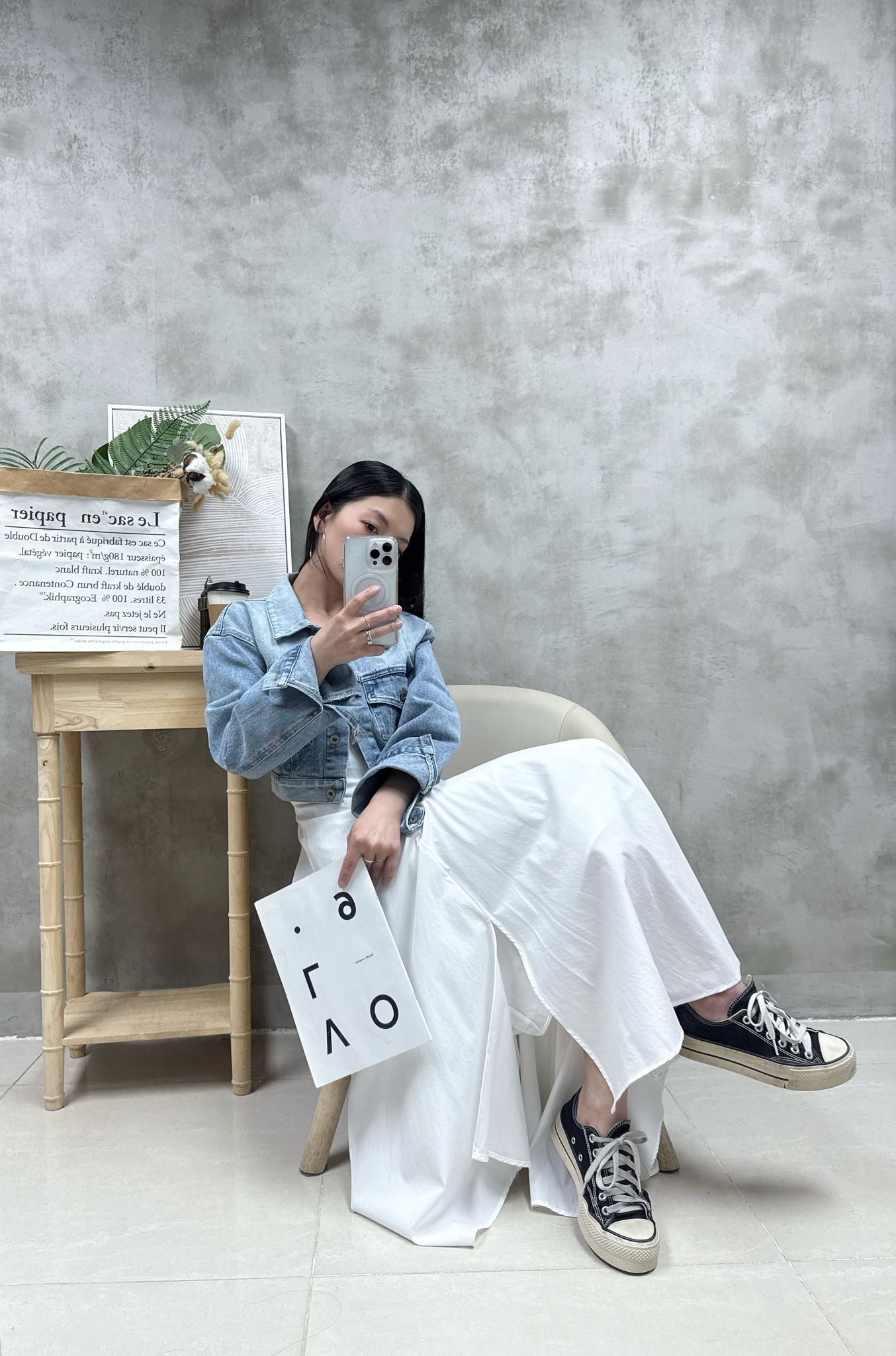 B02 不規則腳恤衫棉Ops