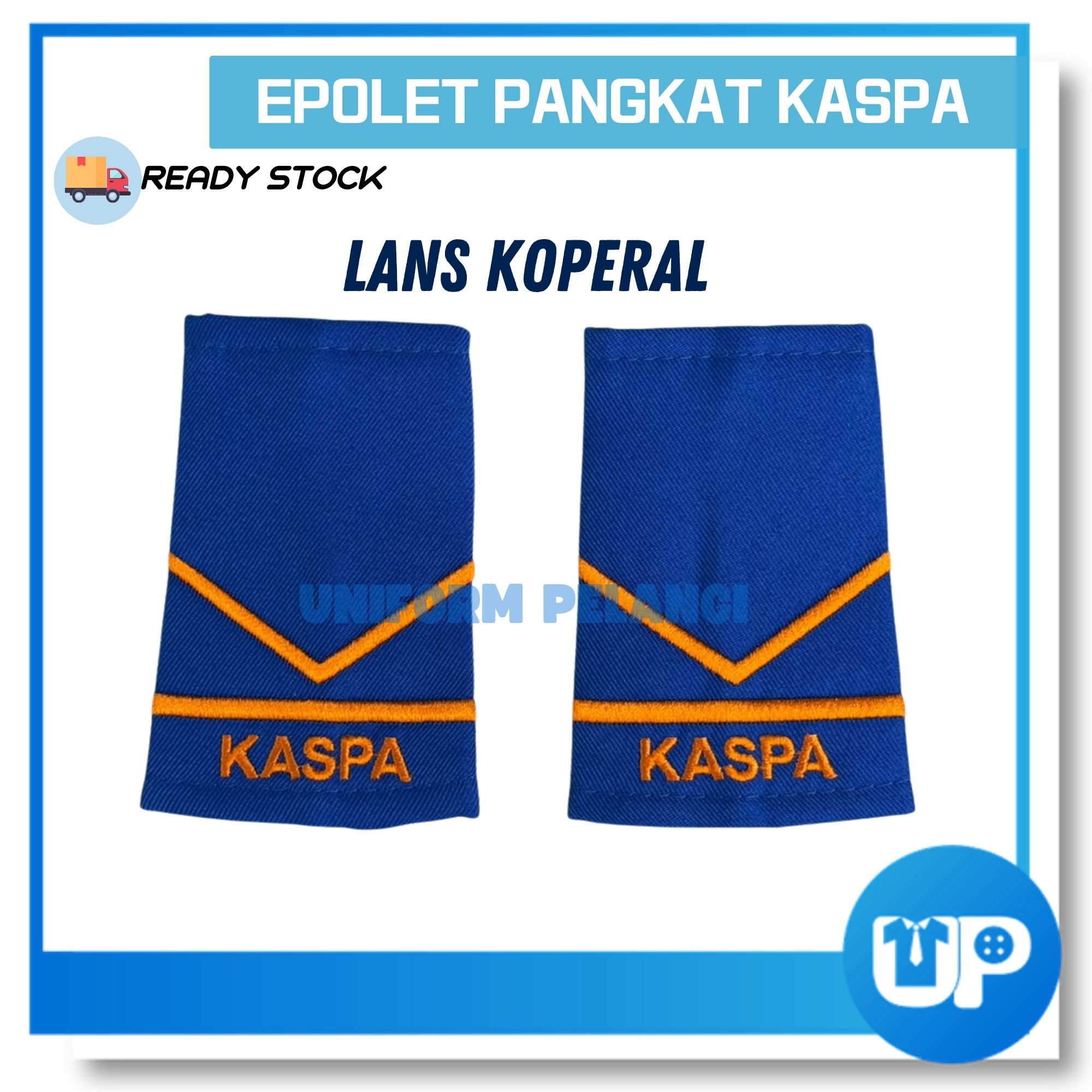 KASPA Pangkat Epolet Single Line Kadet Pertahanan Awam (KPA)