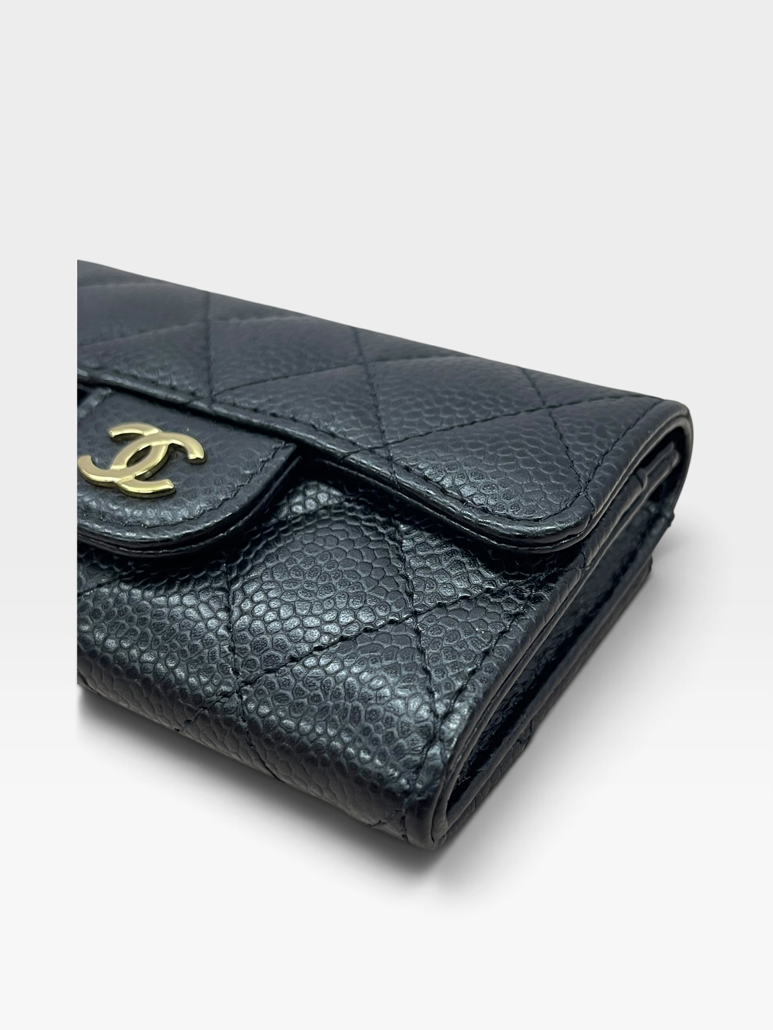 Pre-Owned CHANEL Classic Flap Card Holder / Product Code: 091402