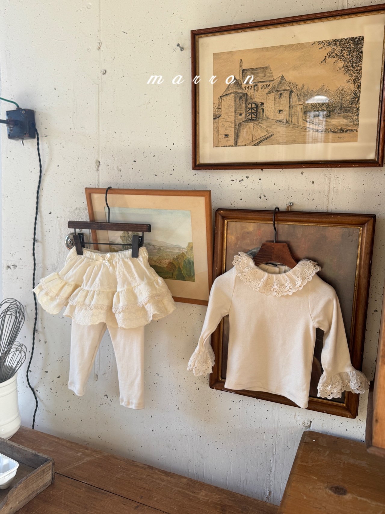 🇰🇷Marron skirt leggings