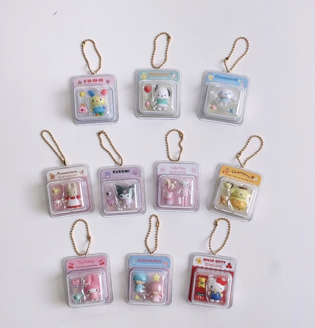 9月再販預訂｜迷你模型公仔吊飾