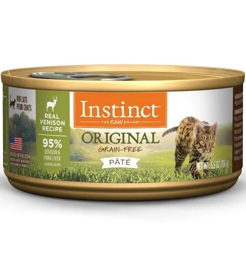 INSTINCT 本能 經典無穀物系列 貓主食罐頭 - 鹿肉配方