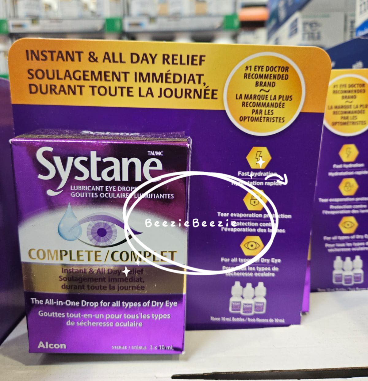 (預購 - 3月13號截單) Systane 適然全方位滋潤眼藥水 (10ml x 3)