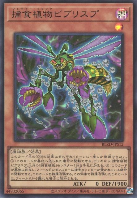 BLZD-JPS12 捕食植物 彩虹草蜂