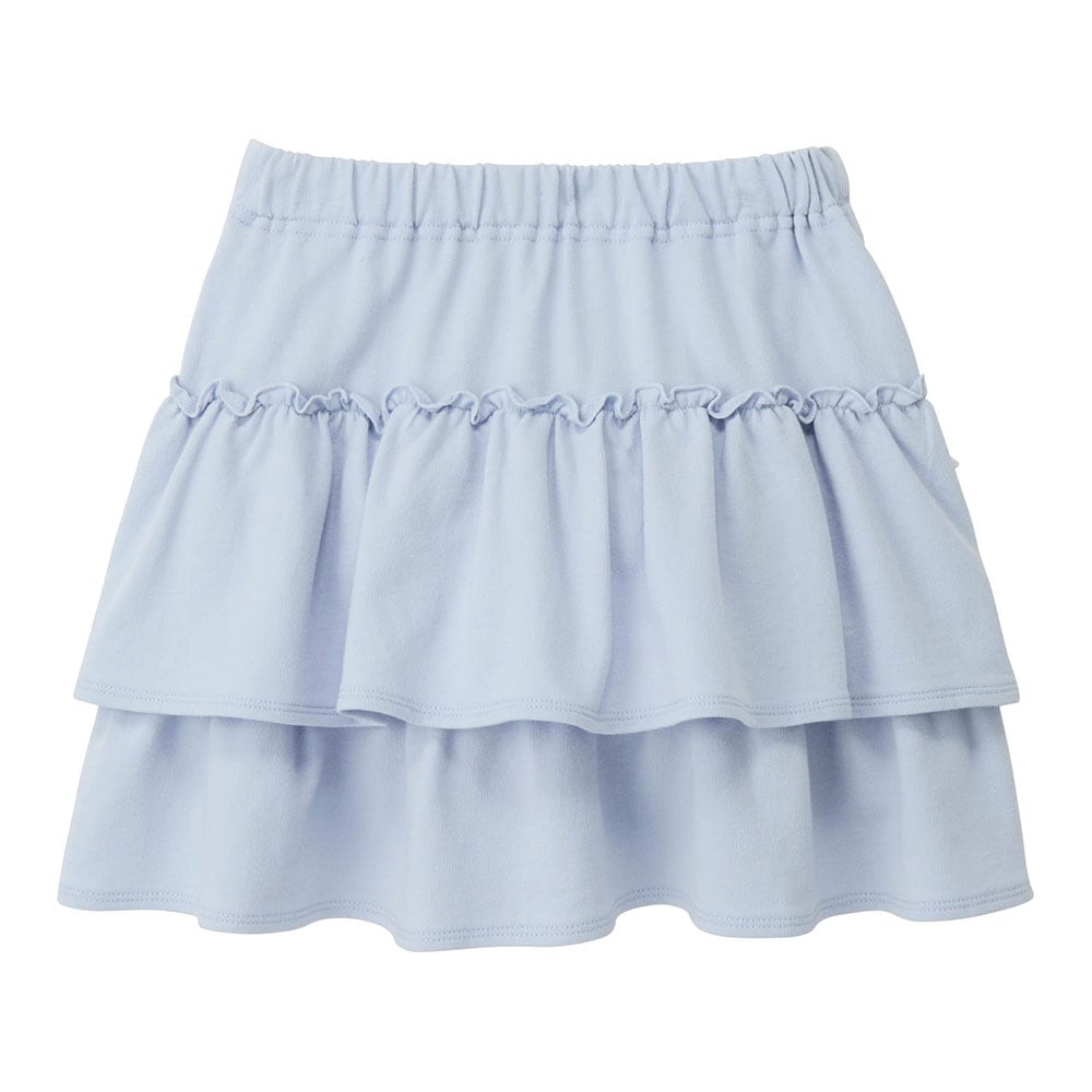 🆕【⭐訂購⭐】 🇯🇵日本直送🌀心型貼片層疊荷葉邊 運動風 半身裙［2款選］🌀 [ELAA-0250][260228]