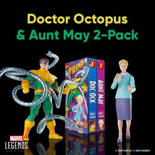 Marvel Legends Doctor Octopus And Aunt May Pack Tokyo Station