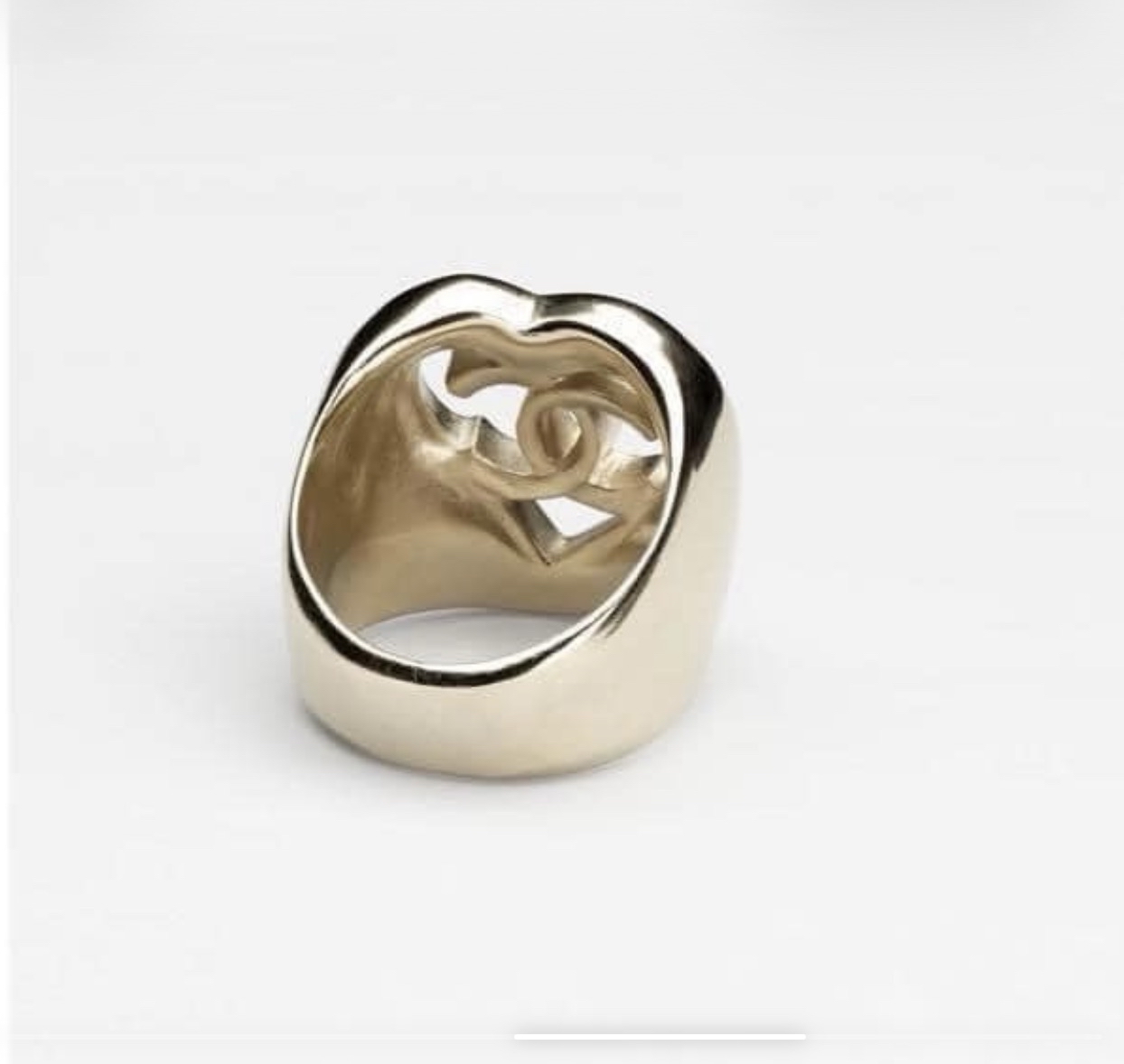 Chanel 香奈兒愛心Logo戒指