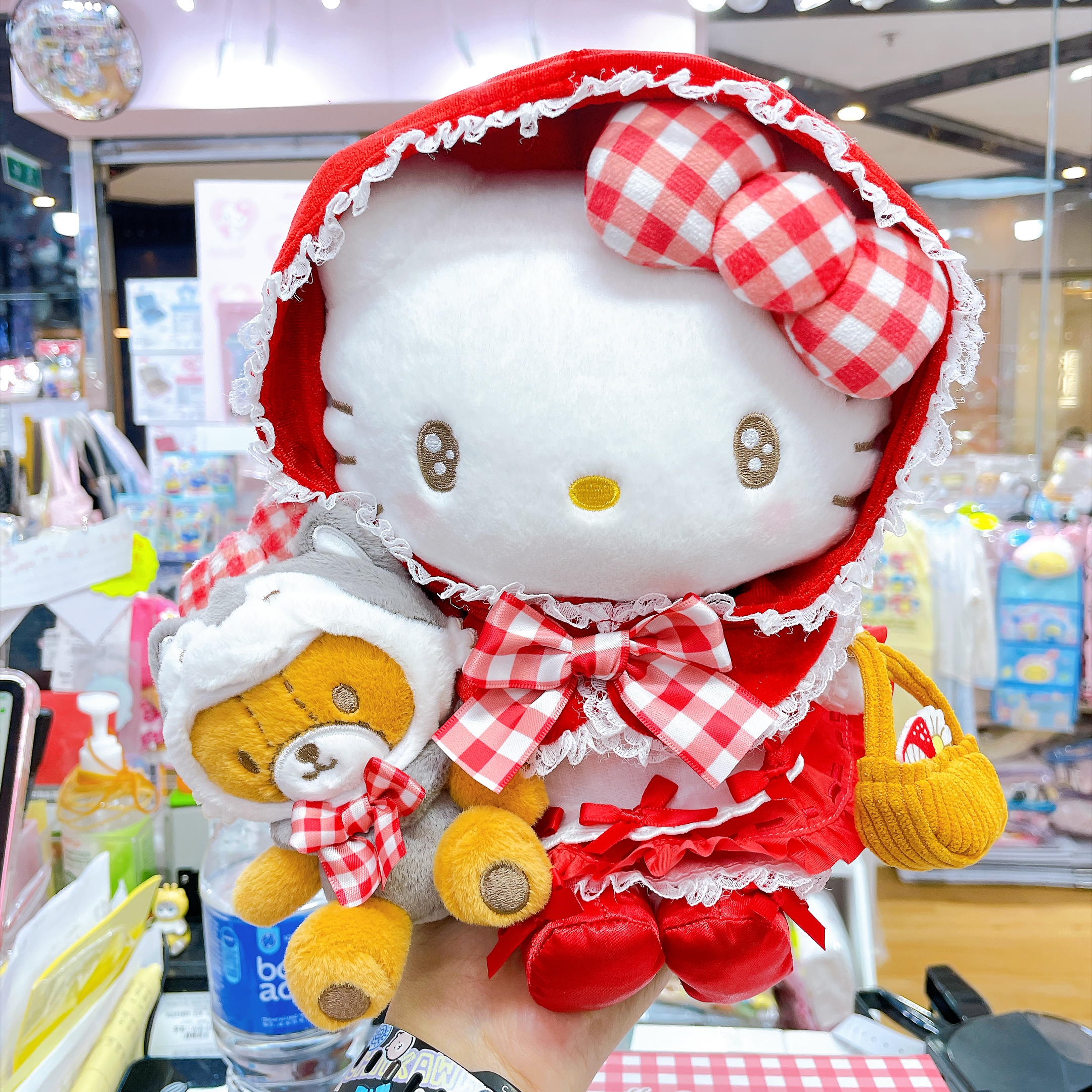 原裝行貨 Hello Kitty小紅帽 盒裝公仔/公仔掛飾