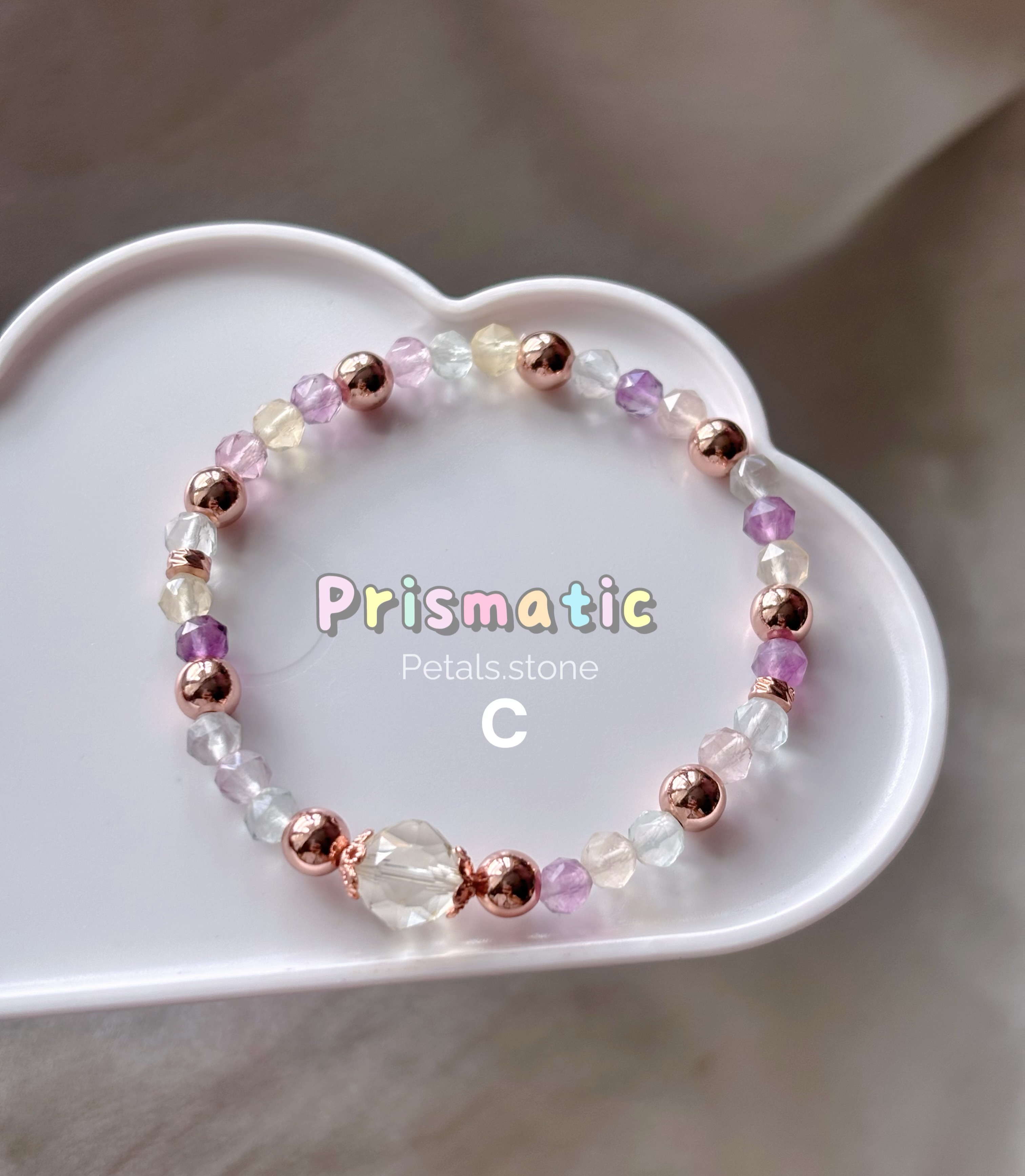 🌈Prismatic | 彩螢石 檸檬黃晶