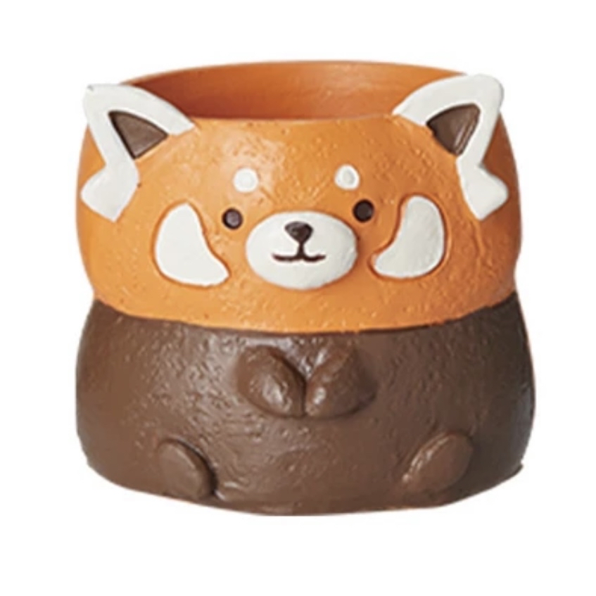 預售 小熊貓小花器/收納兜