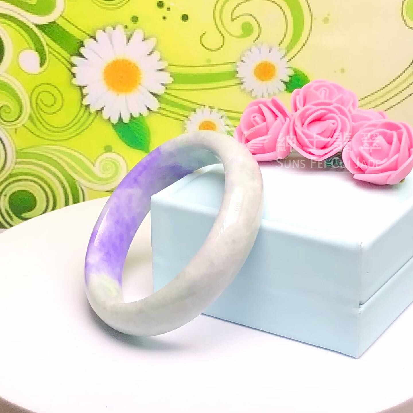 濃色藍紫福鐲54.6mm