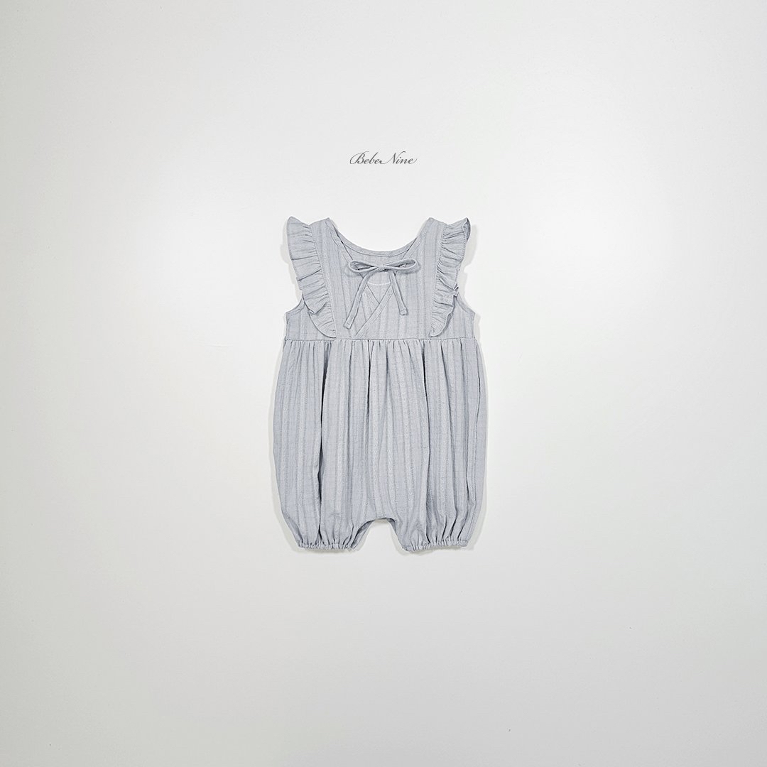 ☀️預訂 韓國直送☀️🇰🇷Bebenine兩色蕾絲標誌荷葉邊背心連身服