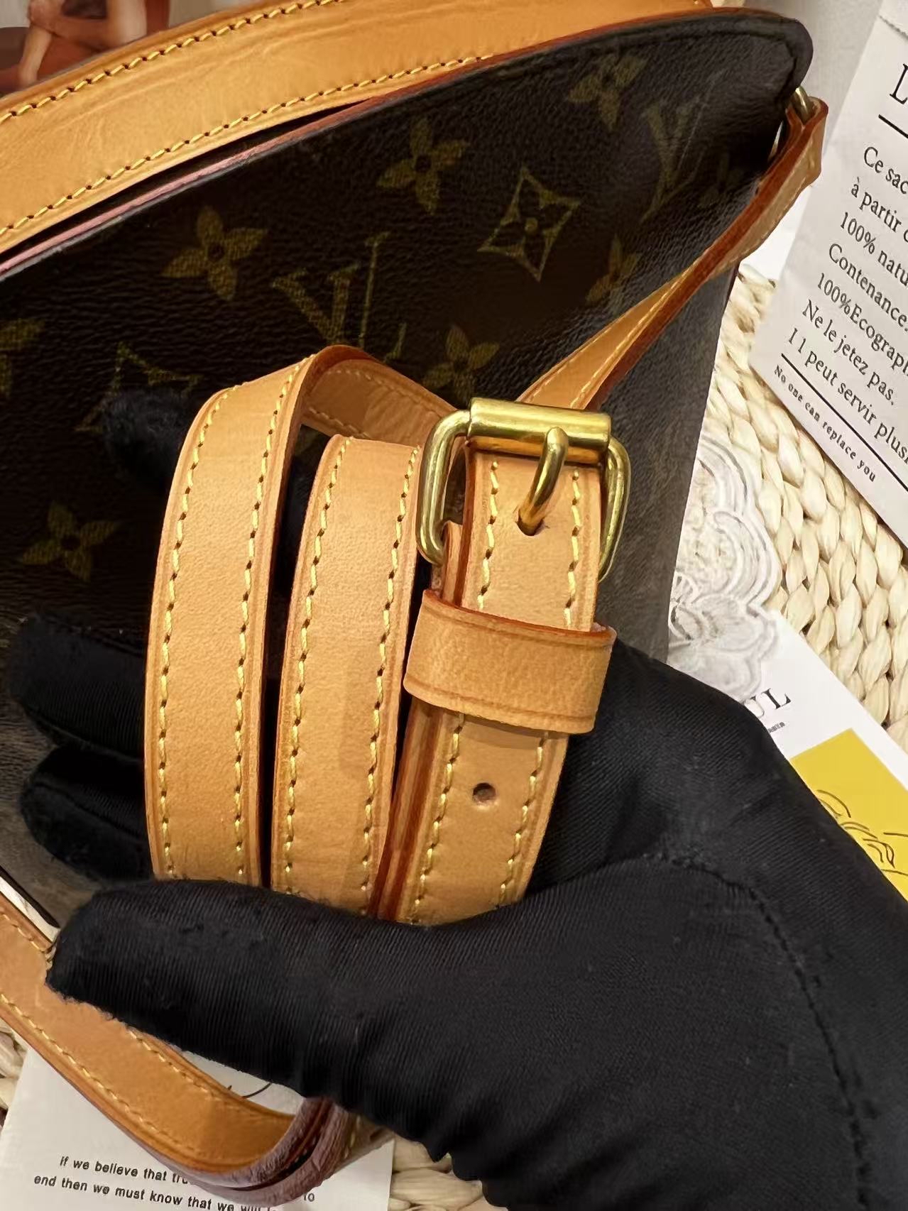 Louis Vuitton Monogram Drouot Crossbody Bag