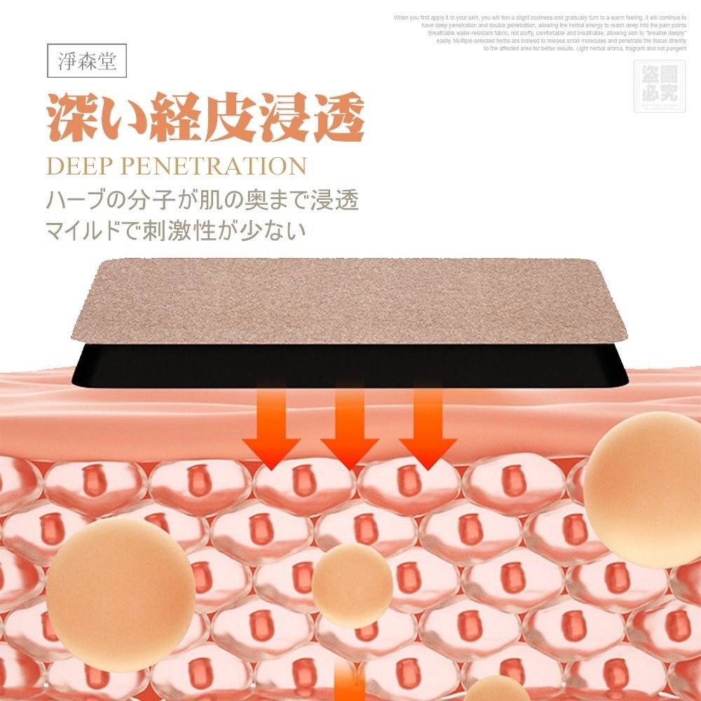 台灣淨森堂-草本型腿部舒緩足貼24入