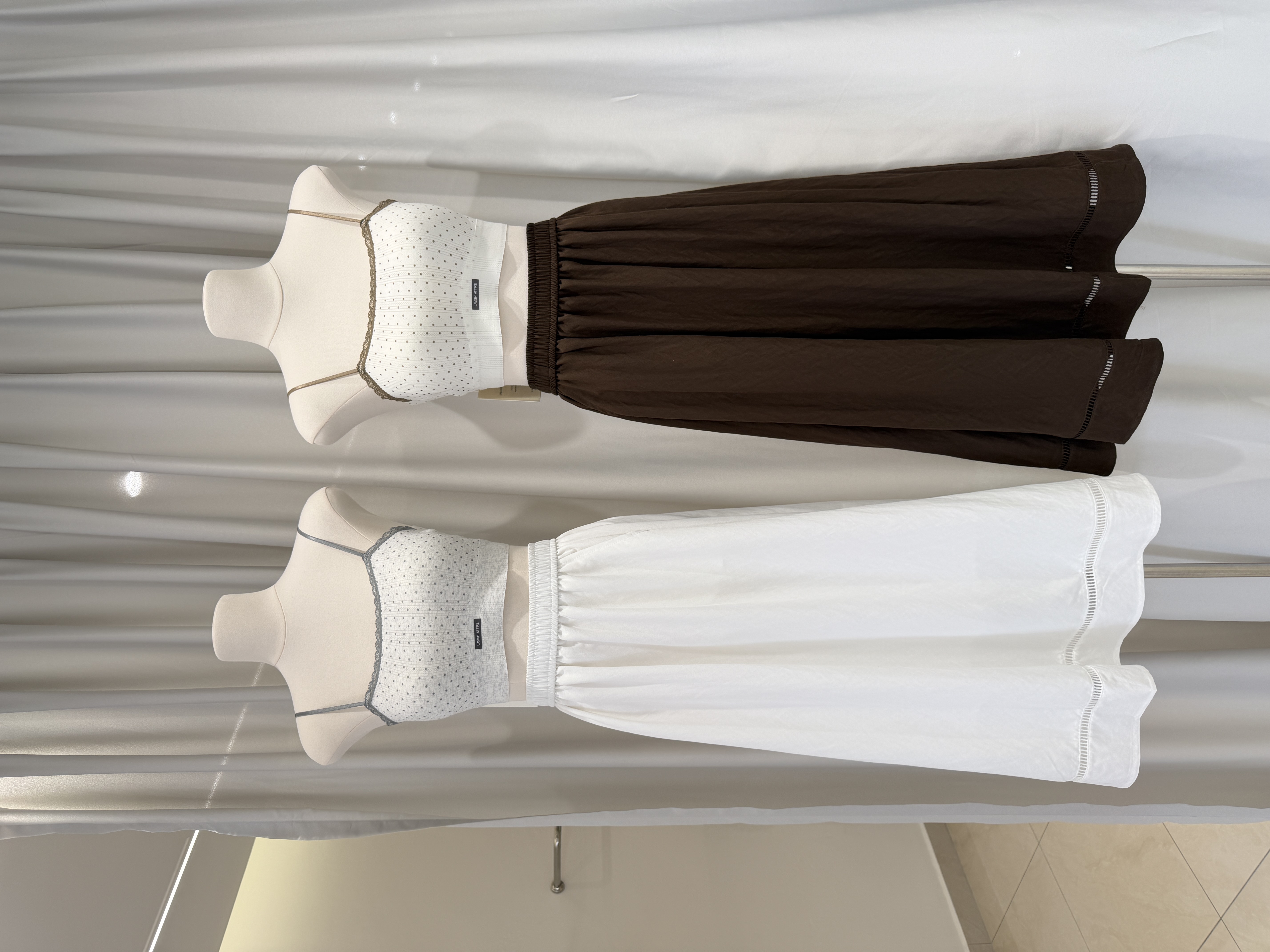 6649 韩系波点蕾丝拼接内衣