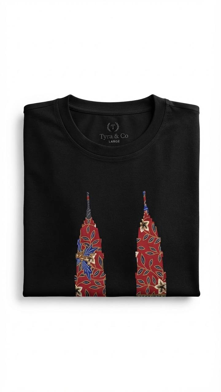 TS5330 - KLCC Twin Towers Batik T-Shirt 