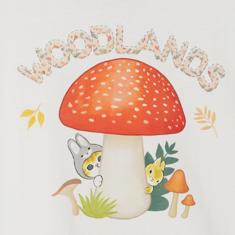 日本預訂📍Mofusand Woodlands秋天風格系列 - 短袖Tee 23/10日本開售