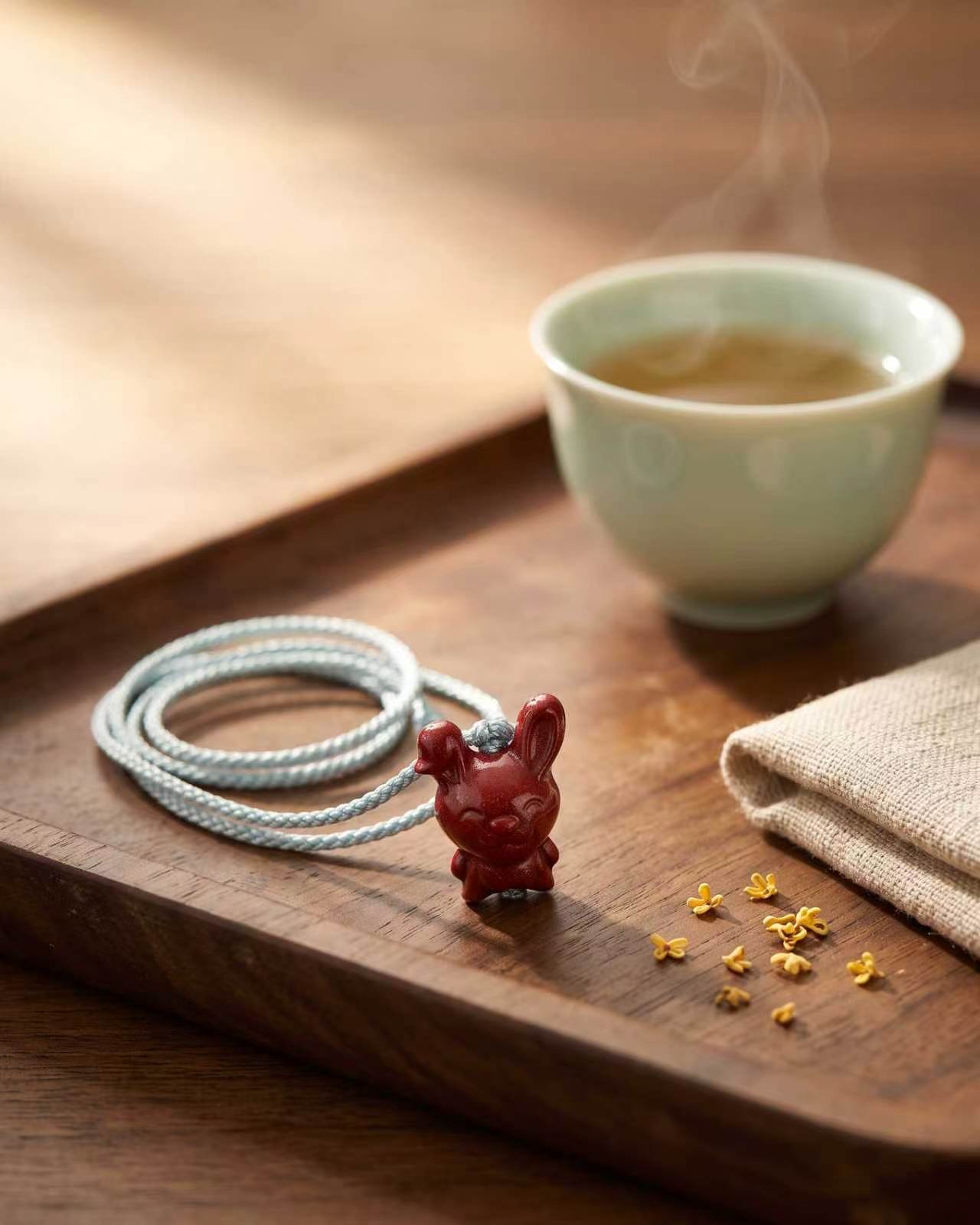 硃砂生肖兔