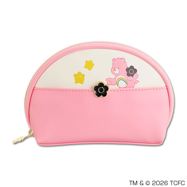 🎀【預訂】MARY QUANT x Care Bears Round pouch P