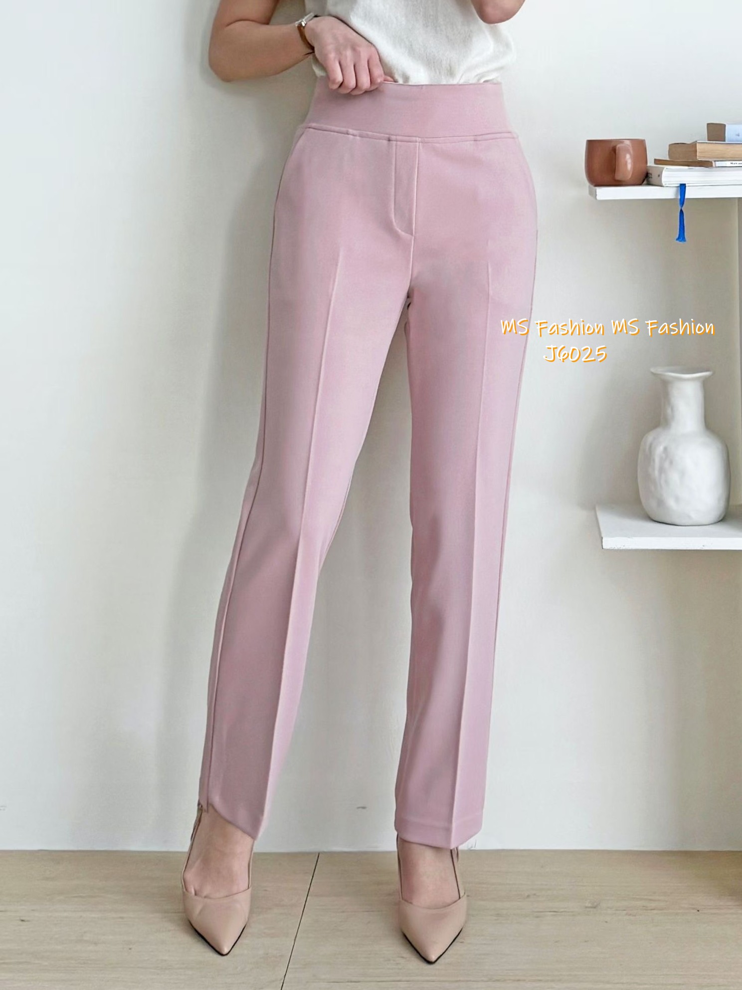 J6025 韓國🇰🇷高質靚料高腰西褲