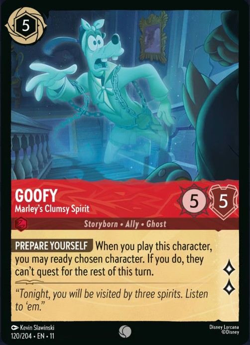 120/204 Goofy - Marley's Clumsy Spirit C
