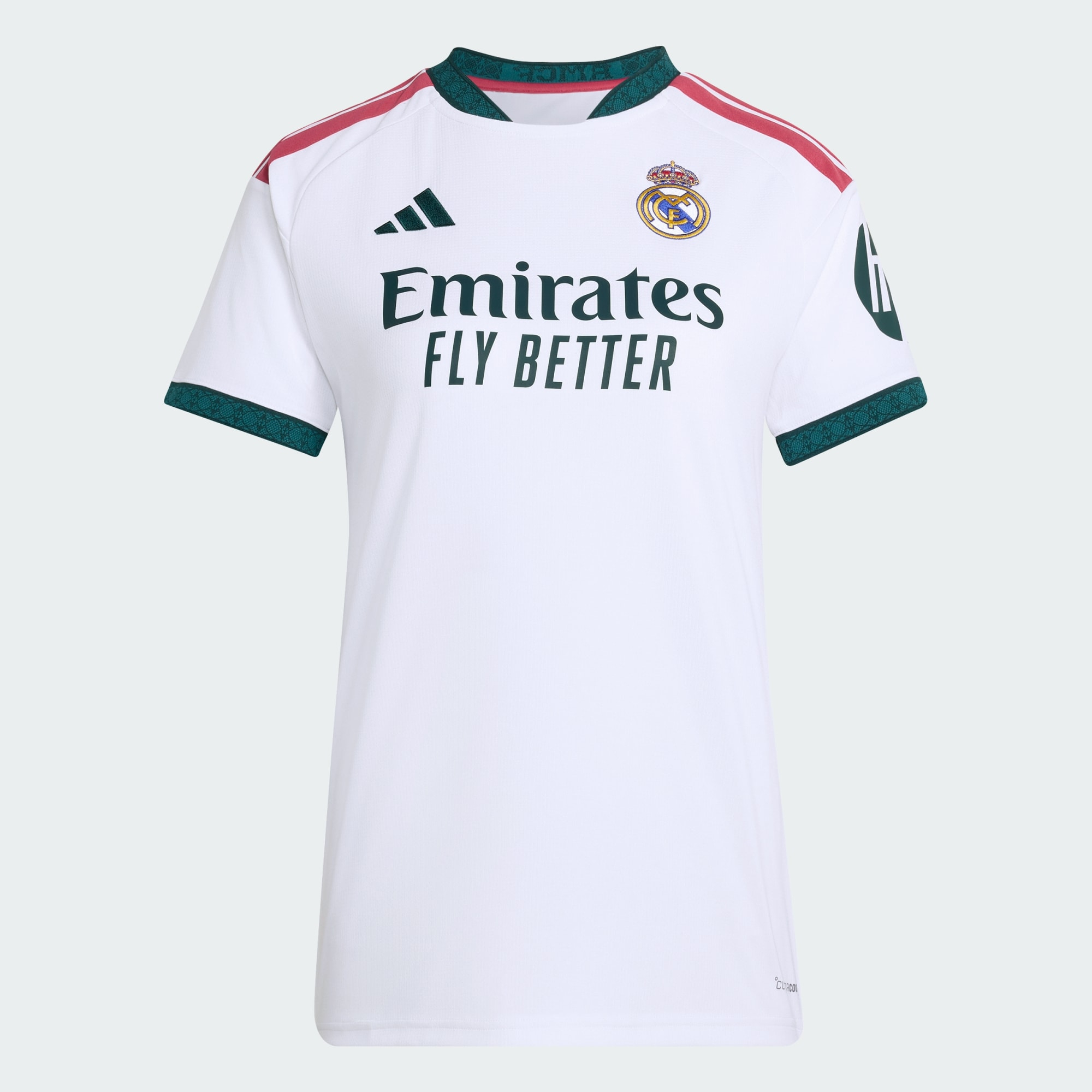 👑💎好比皇冠上鑽石與珍珠 Adidas Real Madrid 皇家馬德里 2026-27 主場女裝球迷版球衣 (可加印字章) KC3989