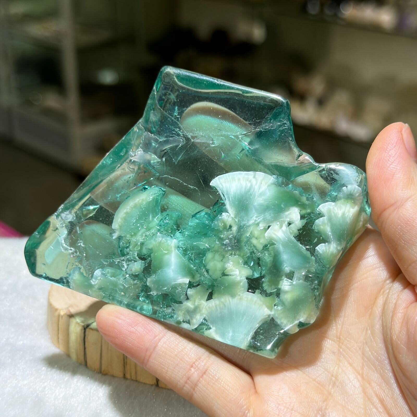 綠海紋石片 (#02)