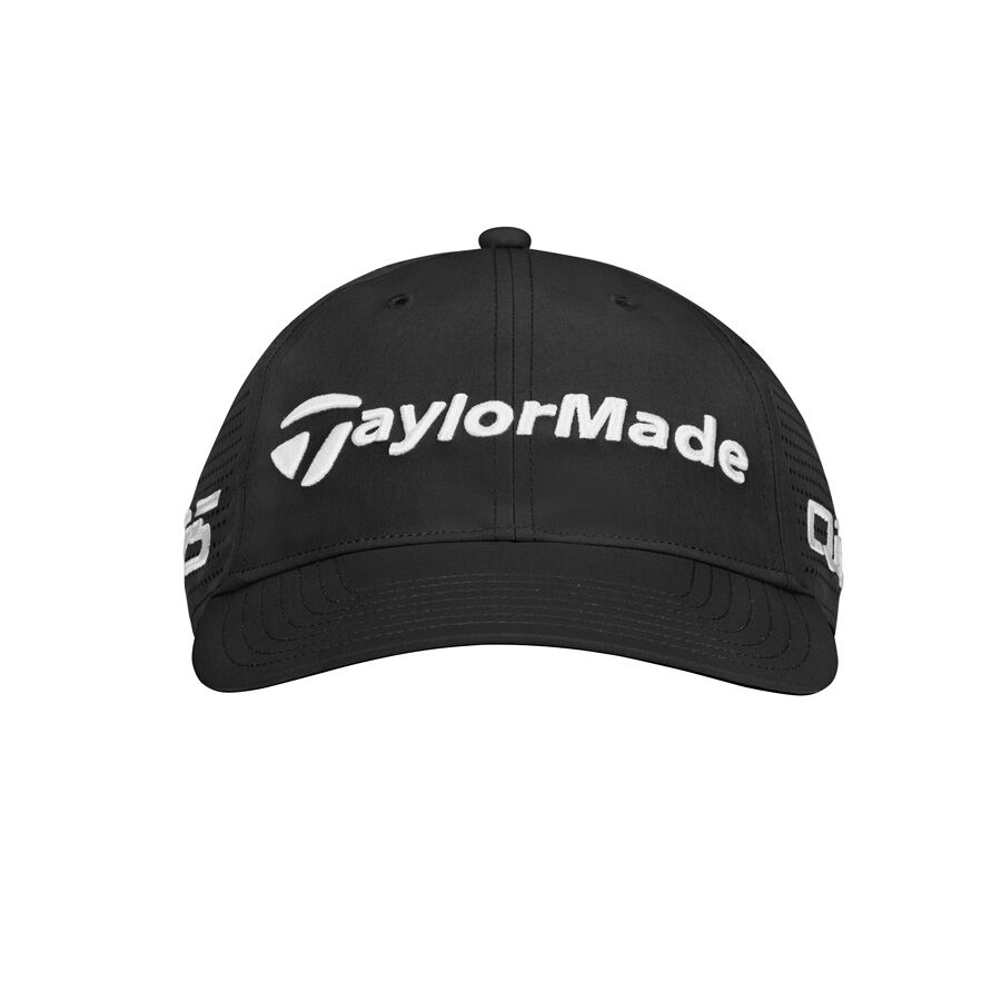 TAYLORMADE Qi4D TOUR LITETECH CAP 男士高爾夫球帽 - 黑色