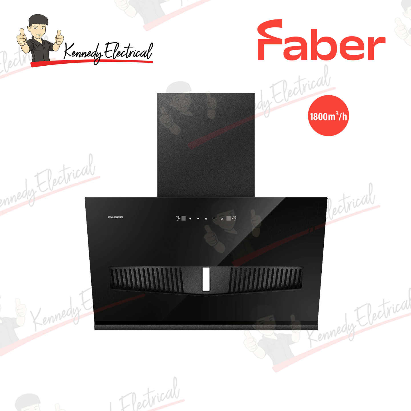 Faber 1800m/h Primera Built-In Hood (PRIMERA 90BK)