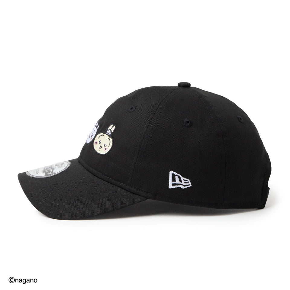 New Era 9TWENTY Chiikawa / Chiikawa, Hachiware, Usagi, Black