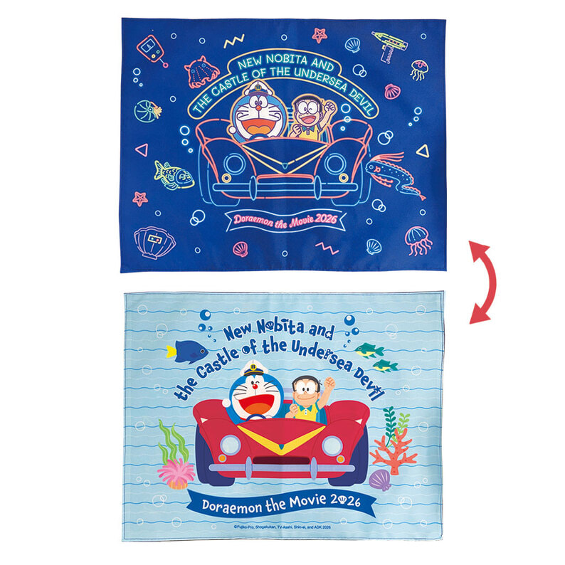 [現貨 / 訂購] 多啦A夢 2026 電影《海底鬼岩城》精品：紀念幣/手機繩/公仔 Figure