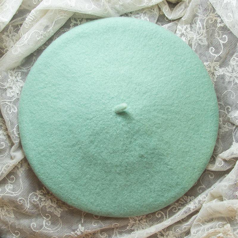 Timeless Woollen Beret Available in different colour
