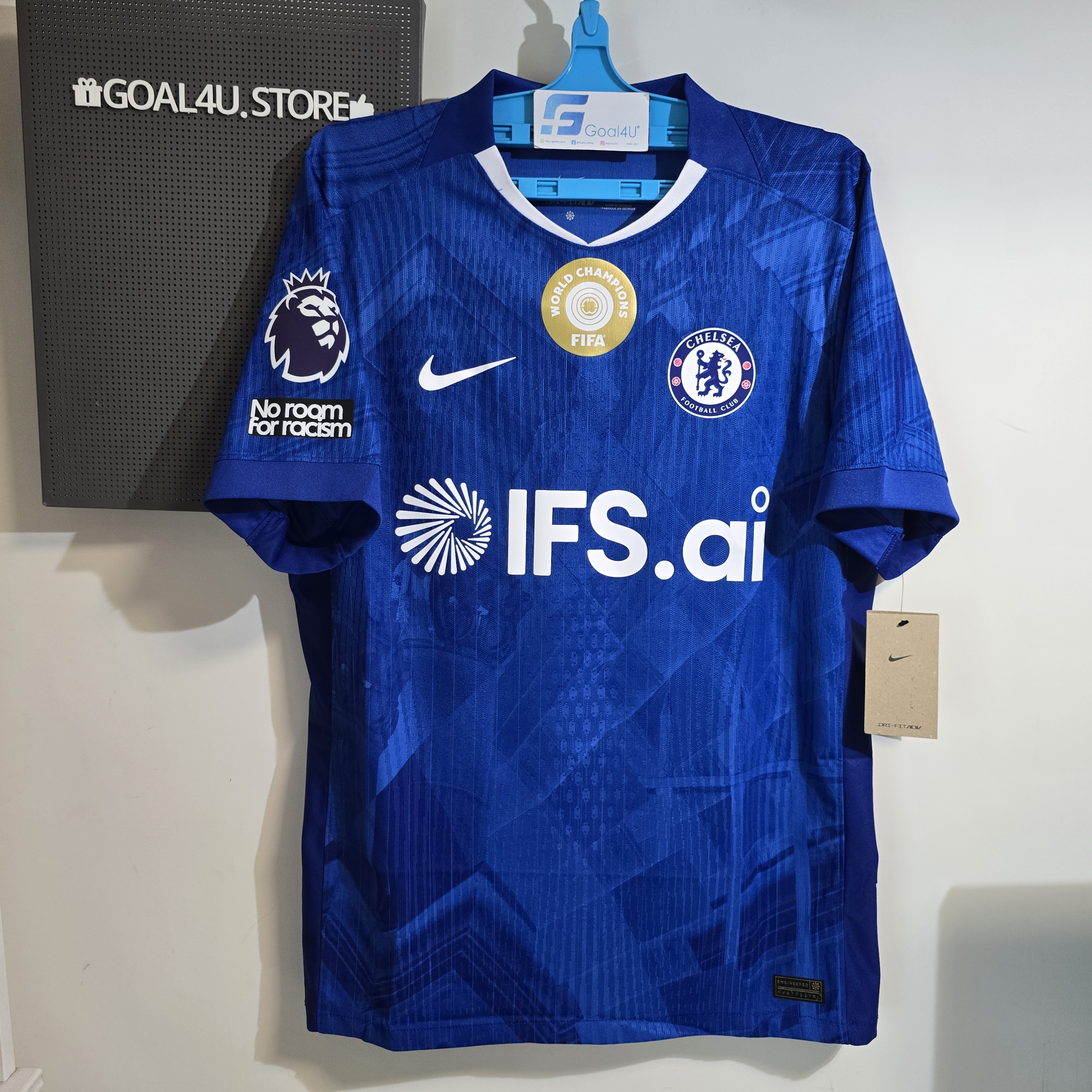 🔵⚪融入倫敦建築美學 Nike Chelsea 車路士 2025-26 主場球員版球衣 (可加印字章) HJ4543