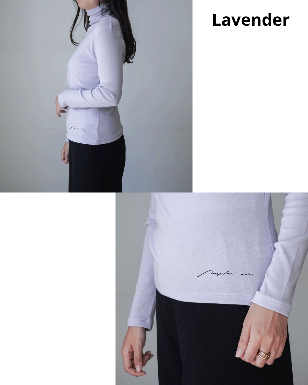 日本代購【 日本直送 日本製 女裝 高領衫 | made in japan turtleneck long sleeve 】