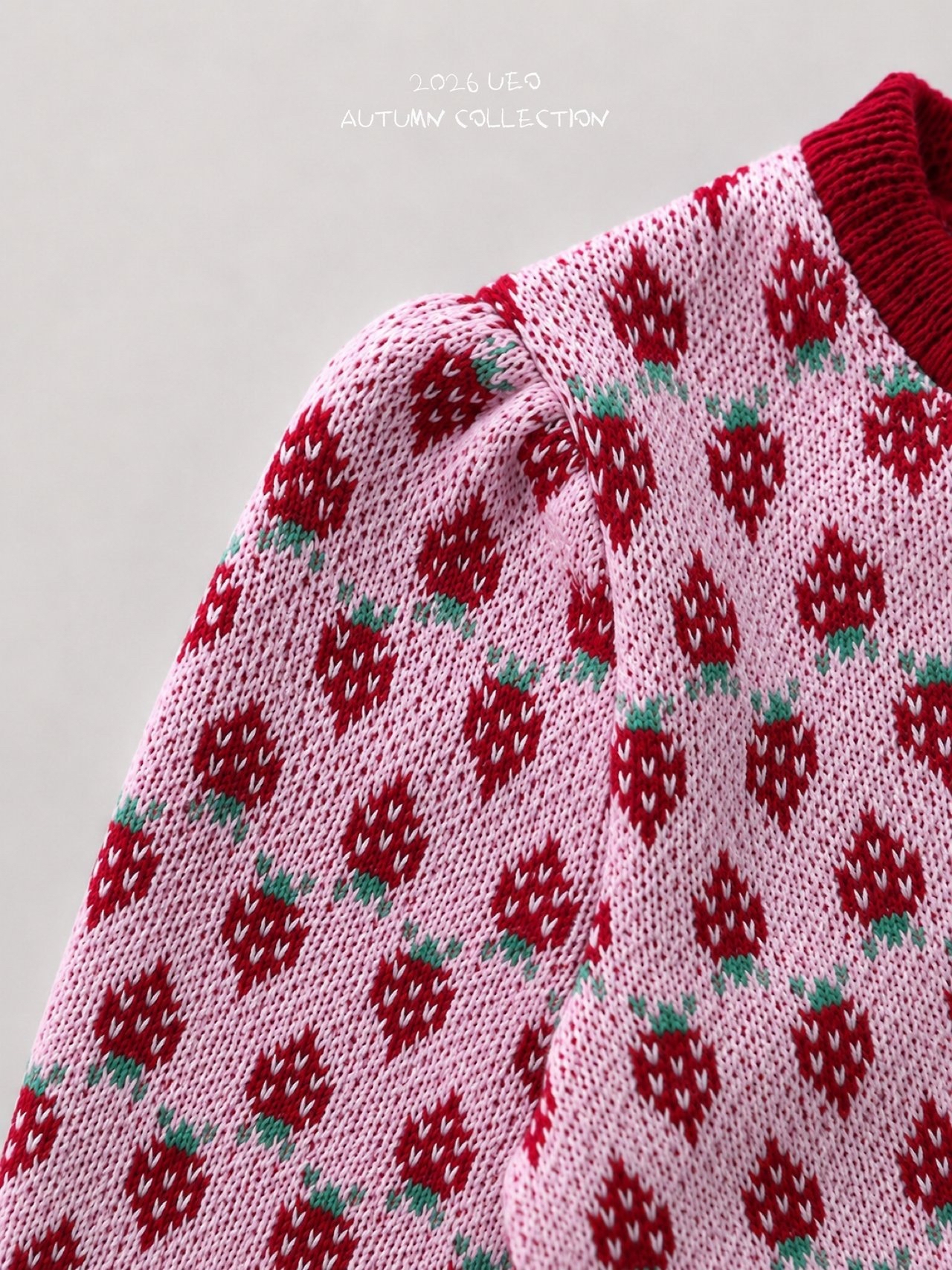 Girls | Mini Berry Cardigan