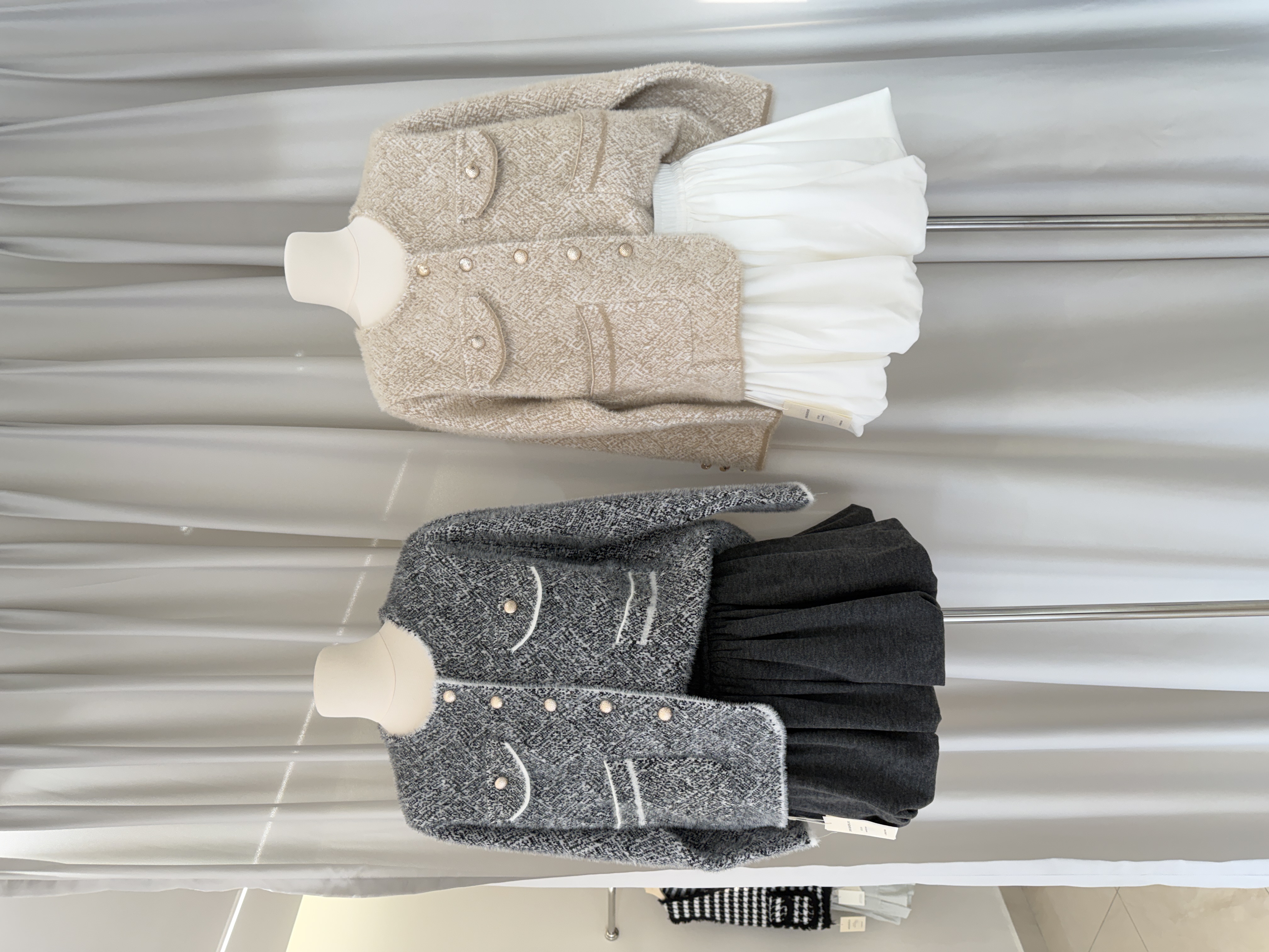 6606 名媛气质小香风外套