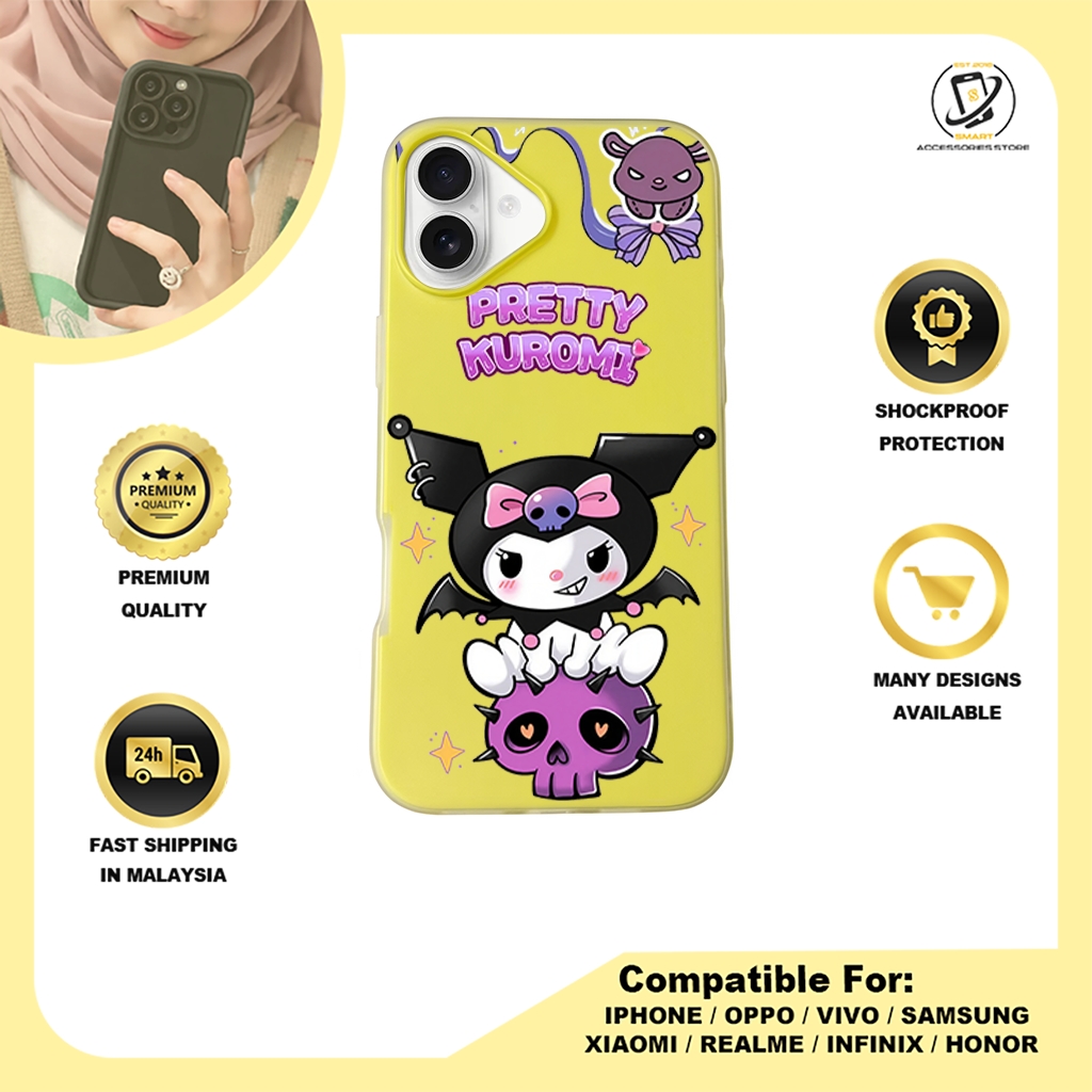 JELLY CASE PHONE FOR IPHONE - DESIGN KUROMI C