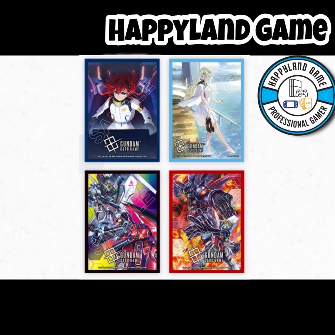 Gundam TCG Card Game - Official Card Sleeves 02 (Pre-Order)