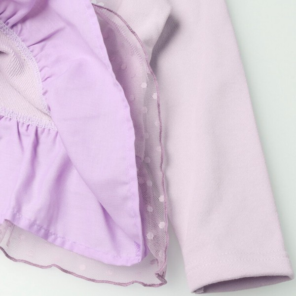 🆕【⭐訂購⭐】 🇯🇵日本直送🌀#Minnie 波點薄紗下擺 衛衣［2款選］🌀[ELBA-0053][260306]