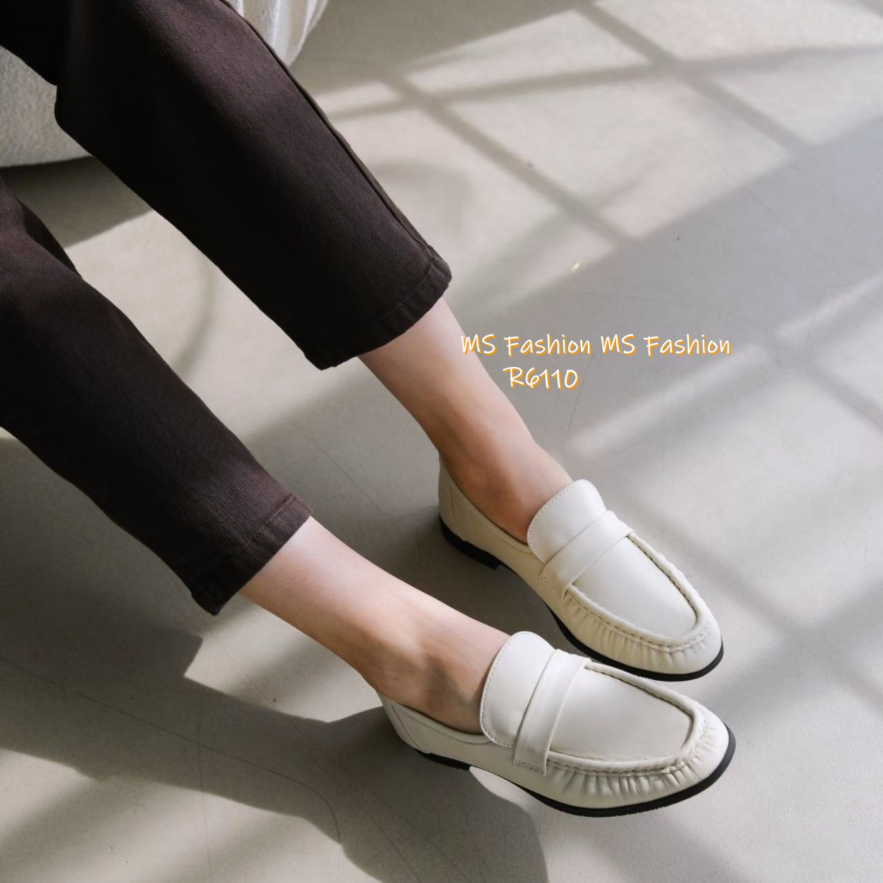 R6110 韓國🇰🇷真皮loafer鞋