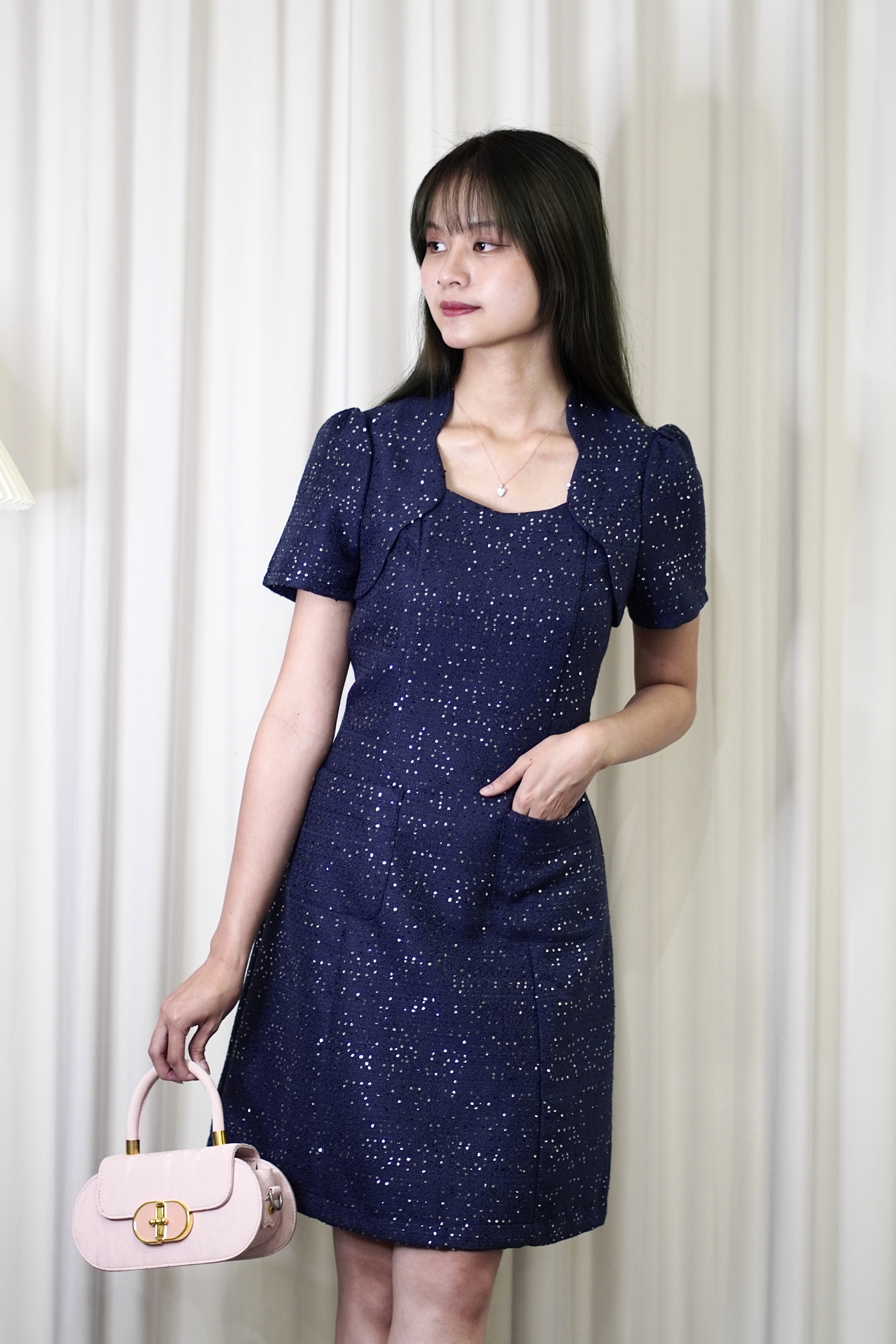 12791 Midnight Sparkle Dress