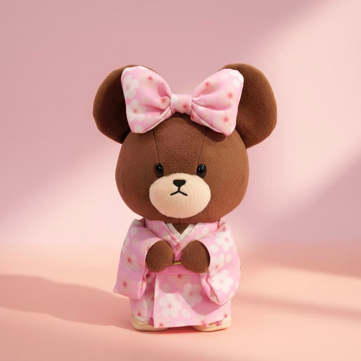 The Bears' School - 軟綿綿公仔 (粉紅色和服款)