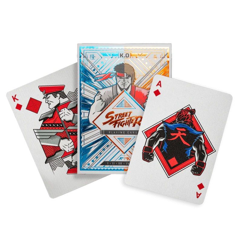 全新 現貨 全球限量 Street Fighter Playing Cards 街頭霸王 撲克牌 啤牌