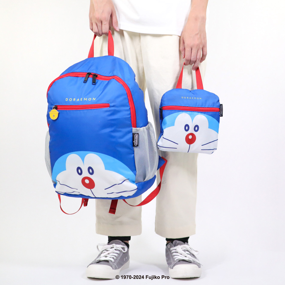 📦訂購 台灣代購 murmur Doraemon 多啦A夢 輕量摺疊書包🎒