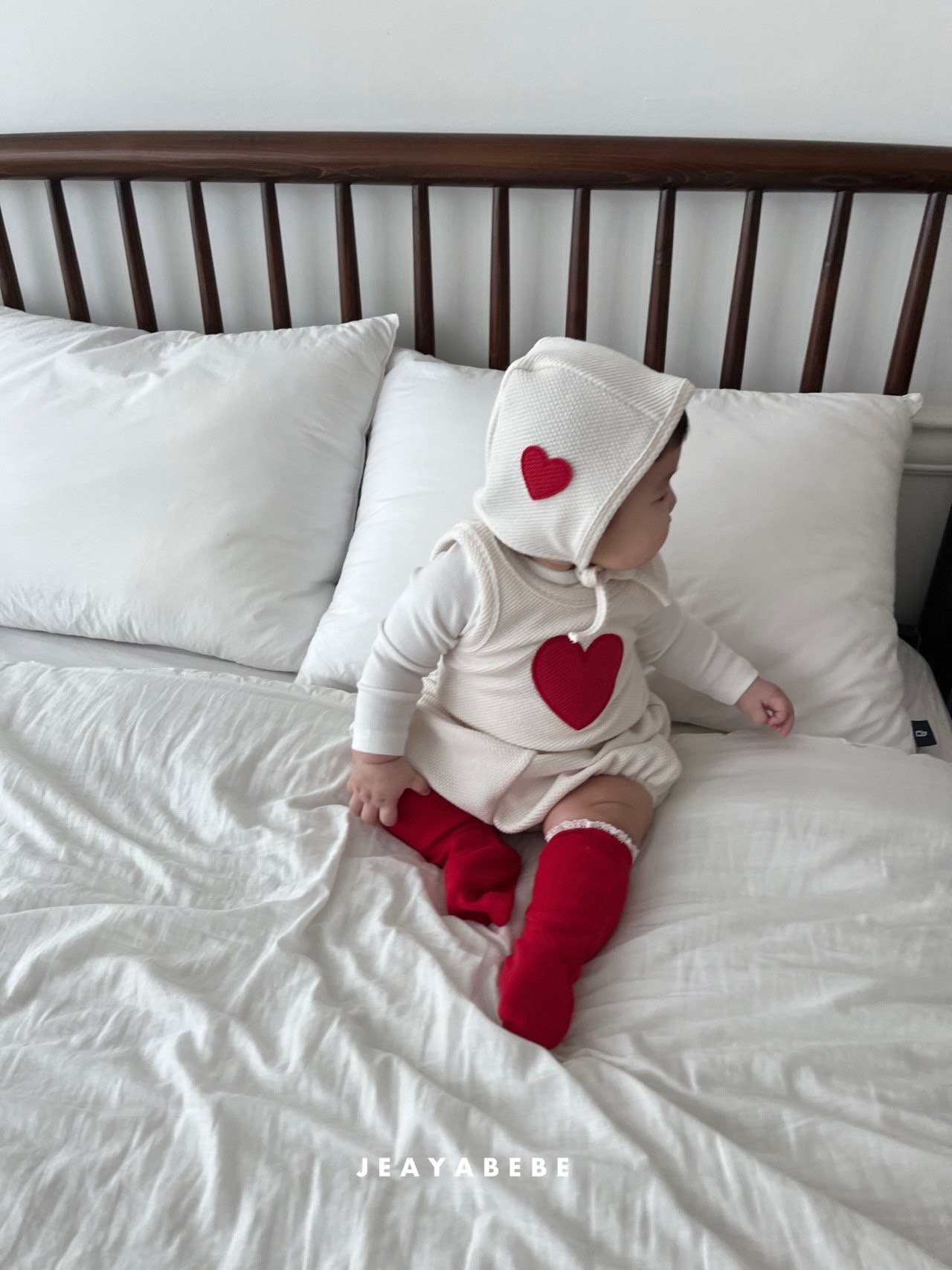 🇰🇷Jeayabebe set (帽+馬甲背心+褲）