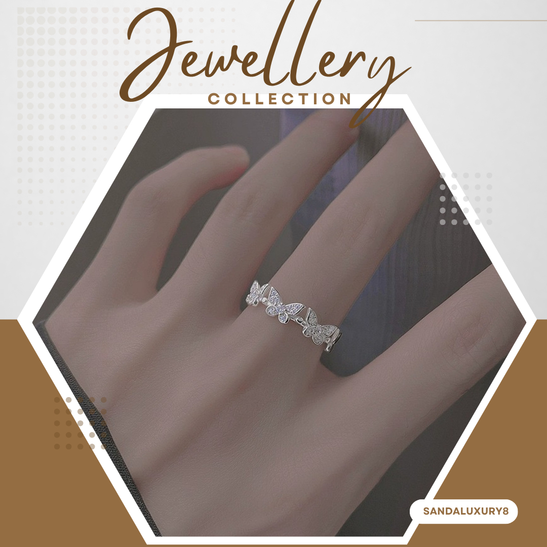 Butterfly Ring Collection