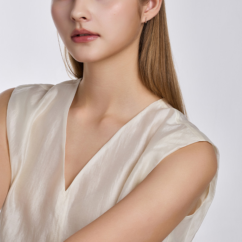 DIDIER DUBOT Miss Doux Rose Gold 玫瑰金耳環 (JDRER6S07HC)